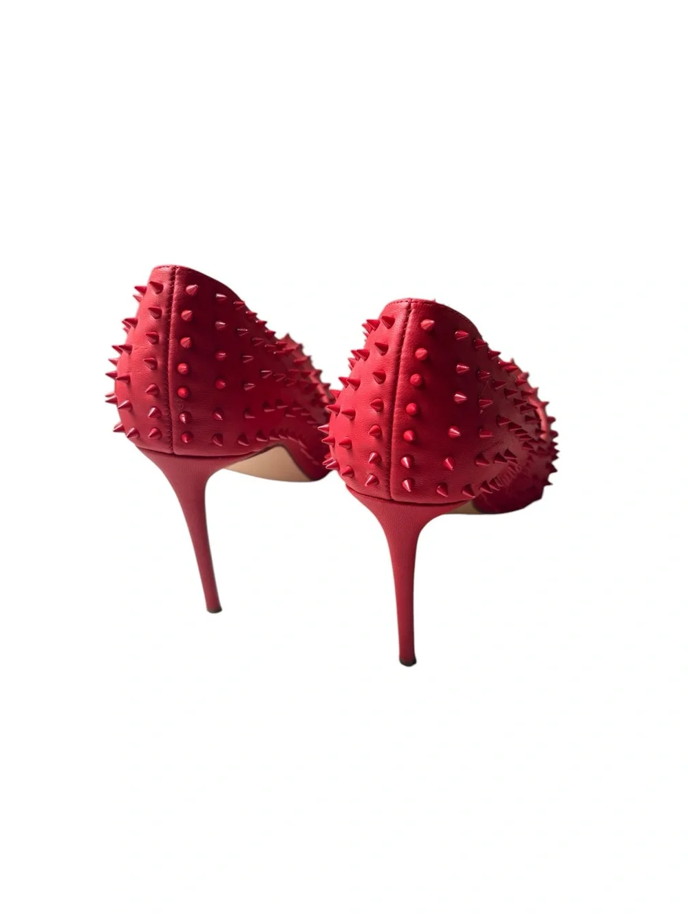 Steve Madden Red Rockstud Pumps - 9.5